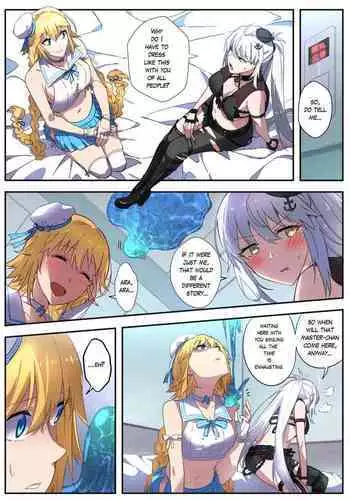 FGO Mizugi Jeanne Shimai Hyoui  | Swimsuit Jeanne Double Possession