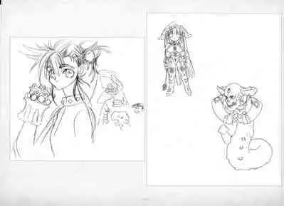 ALICESOFT ORION SCRIBBLES with CROQUIS ULTIMATE EDITION VOL.2 織音計画特別版  ラフ画集