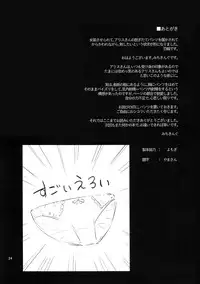 (C91) [Anmitsuyomogitei (Michiking)] Karakai Jouzu no Alice-san! + Kaijou Gentei Paper (Touhou Project)