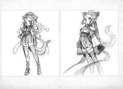 ALICESOFT ORION SCRIBBLES with CROQUIS ULTIMATE EDITION VOL.4 織音計画特別版  ラフ画集