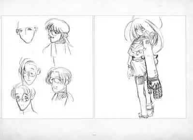 ALICESOFT ORION SCRIBBLES with CROQUIS ULTIMATE EDITION VOL.3 織音計画特別版  ラフ画集