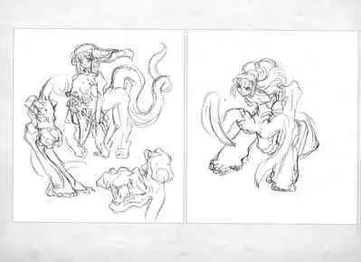 ALICESOFT ORION SCRIBBLES with CROQUIS ULTIMATE EDITION VOL.3 織音計画特別版  ラフ画集
