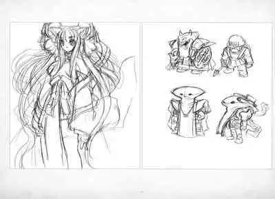 ALICESOFT ORION SCRIBBLES with CROQUIS ULTIMATE EDITION VOL.3 織音計画特別版  ラフ画集