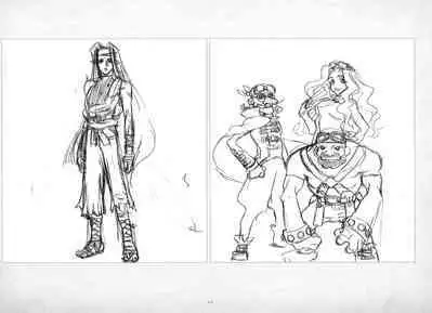 ALICESOFT ORION SCRIBBLES with CROQUIS ULTIMATE EDITION VOL.3 織音計画特別版  ラフ画集