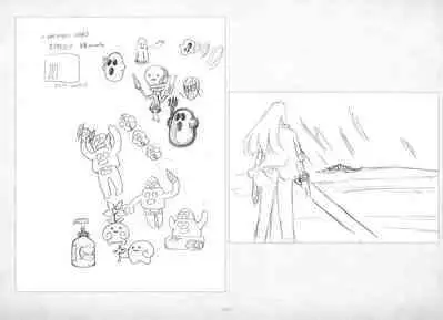 ALICESOFT ORION SCRIBBLES with CROQUIS ULTIMATE EDITION VOL.3 織音計画特別版  ラフ画集