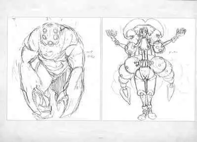 ALICESOFT ORION SCRIBBLES with CROQUIS ULTIMATE EDITION VOL.3 織音計画特別版  ラフ画集