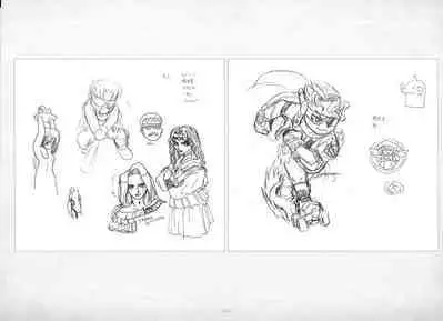 ALICESOFT ORION SCRIBBLES with CROQUIS ULTIMATE EDITION VOL.2 織音計画特別版  ラフ画集