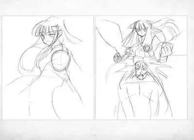 ALICESOFT ORION SCRIBBLES with CROQUIS ULTIMATE EDITION VOL.4 織音計画特別版  ラフ画集
