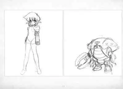 ALICESOFT ORION SCRIBBLES with CROQUIS ULTIMATE EDITION VOL.4 織音計画特別版  ラフ画集