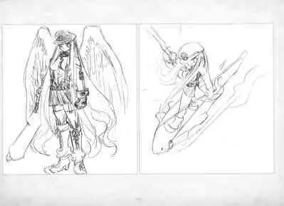 ALICESOFT ORION SCRIBBLES with CROQUIS ULTIMATE EDITION VOL.3 織音計画特別版  ラフ画集