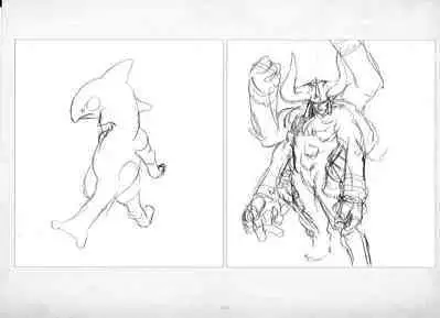 ALICESOFT ORION SCRIBBLES with CROQUIS ULTIMATE EDITION VOL.2 織音計画特別版  ラフ画集