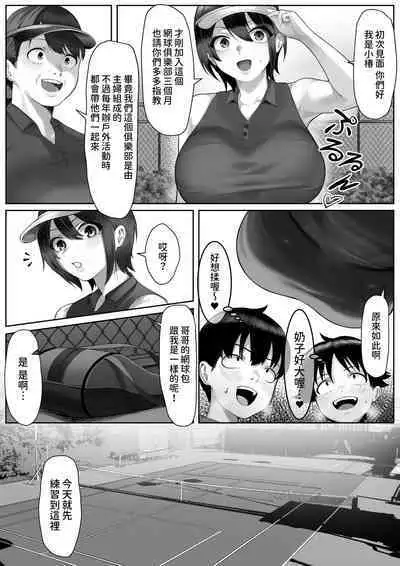 ママさんテニス合宿についていったエロ兄弟  中文翻譯