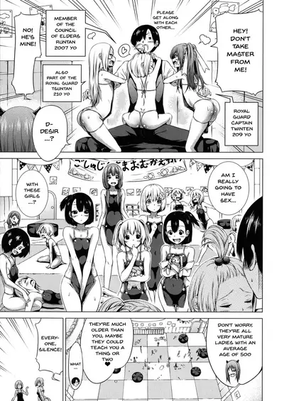 [Akatsuki Myuuto] Isekai Harem Paradise Ge | Other World Harem Paradise Second Part Ch. 1-3 [English] {Doujins.com}