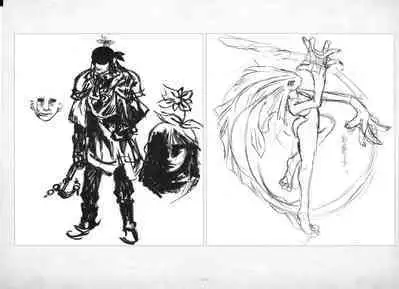 ALICESOFT ORION SCRIBBLES with CROQUIS ULTIMATE EDITION VOL.2 織音計画特別版  ラフ画集
