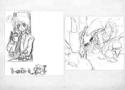 ALICESOFT ORION SCRIBBLES with CROQUIS ULTIMATE EDITION VOL.3 織音計画特別版  ラフ画集
