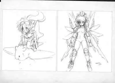 ALICESOFT ORION SCRIBBLES with CROQUIS ULTIMATE EDITION VOL.2 織音計画特別版  ラフ画集