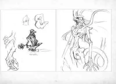 ALICESOFT ORION SCRIBBLES with CROQUIS ULTIMATE EDITION VOL.3 織音計画特別版  ラフ画集