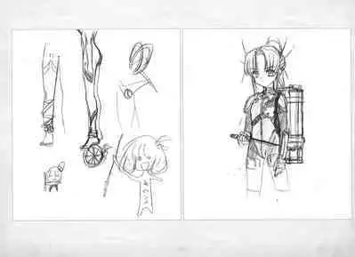 ALICESOFT ORION SCRIBBLES with CROQUIS ULTIMATE EDITION VOL.4 織音計画特別版  ラフ画集