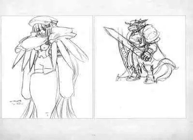 ALICESOFT ORION SCRIBBLES with CROQUIS ULTIMATE EDITION VOL.3 織音計画特別版  ラフ画集