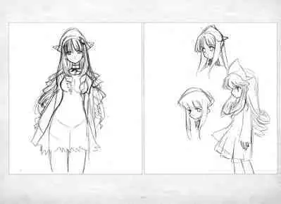 ALICESOFT ORION SCRIBBLES with CROQUIS ULTIMATE EDITION VOL.4 織音計画特別版  ラフ画集