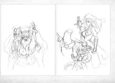 ALICESOFT ORION SCRIBBLES with CROQUIS ULTIMATE EDITION VOL.3 織音計画特別版  ラフ画集