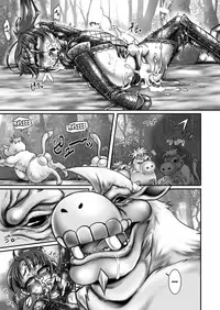(COMIC1☆8) [dameningen+ (RIR)] Kinkue! Hatsujou Kemonotachi wo Kare! | URGENT QUEST! Hunt Down the Beasts in Heat! (Monster Hunter) [English] [maipantsu + B.E.C. Scans]