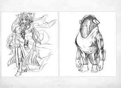 ALICESOFT ORION SCRIBBLES with CROQUIS ULTIMATE EDITION VOL.3 織音計画特別版  ラフ画集