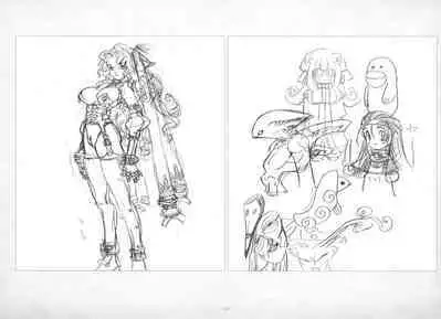 ALICESOFT ORION SCRIBBLES with CROQUIS ULTIMATE EDITION VOL.3 織音計画特別版  ラフ画集