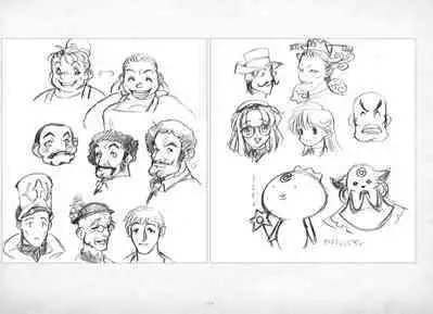 ALICESOFT ORION SCRIBBLES with CROQUIS ULTIMATE EDITION VOL.3 織音計画特別版  ラフ画集