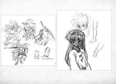 ALICESOFT ORION SCRIBBLES with CROQUIS ULTIMATE EDITION VOL.3 織音計画特別版  ラフ画集