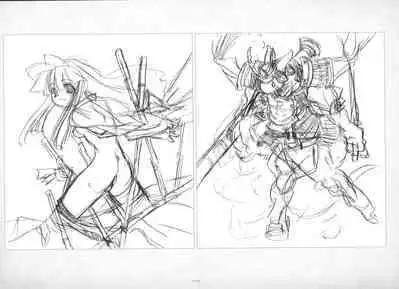 ALICESOFT ORION SCRIBBLES with CROQUIS ULTIMATE EDITION VOL.4 織音計画特別版  ラフ画集