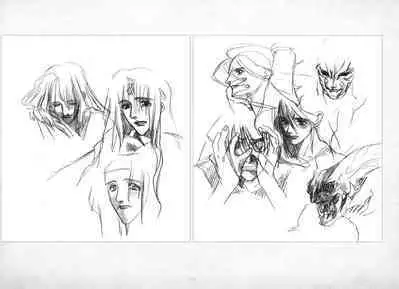 ALICESOFT ORION SCRIBBLES with CROQUIS ULTIMATE EDITION VOL.3 織音計画特別版  ラフ画集