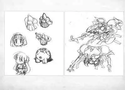 ALICESOFT ORION SCRIBBLES with CROQUIS ULTIMATE EDITION VOL.3 織音計画特別版  ラフ画集