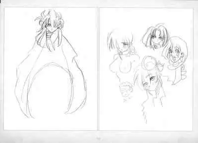 ALICESOFT ORION SCRIBBLES with CROQUIS ULTIMATE EDITION VOL.2 織音計画特別版  ラフ画集