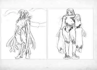 ALICESOFT ORION SCRIBBLES with CROQUIS ULTIMATE EDITION VOL.3 織音計画特別版  ラフ画集