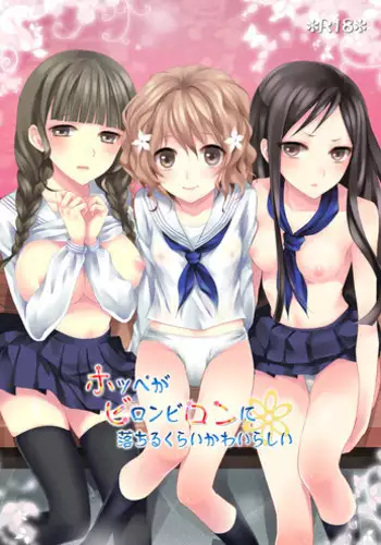 (C80) [Ningen Modoki (Random)] hoppe ga biron biron ni ochiru kurai kawairashii (Hanasaku Iroha)