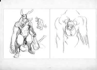 ALICESOFT ORION SCRIBBLES with CROQUIS ULTIMATE EDITION VOL.2 織音計画特別版  ラフ画集