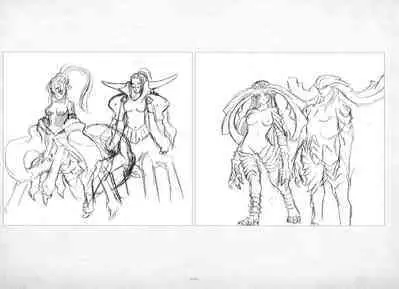 ALICESOFT ORION SCRIBBLES with CROQUIS ULTIMATE EDITION VOL.3 織音計画特別版  ラフ画集