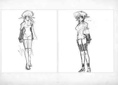 ALICESOFT ORION SCRIBBLES with CROQUIS ULTIMATE EDITION VOL.4 織音計画特別版  ラフ画集