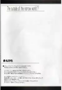 (COMIC1☆5) [Machine Gun-Type-38 (Tachibana Akatsuki)] The outside of the narrow world? (Mahou Shoujo Lyrical Nanoha) [Incomplete]