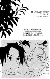 [10-Rankai (Emi)] 13-Sai Hakusho | 13 Year-Old Report (Naruto) [English]
