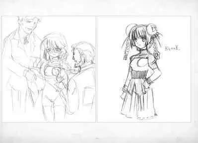 ALICESOFT ORION SCRIBBLES with CROQUIS ULTIMATE EDITION VOL.4 織音計画特別版  ラフ画集