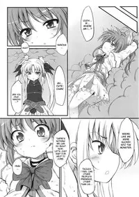 (COMIC1☆4) [Marked-two (Maa-kun)] Tabegoro Lyrical's (Mahou Shoujo Lyrical Nanoha) [English] [desudesu]