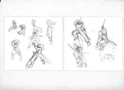 ALICESOFT ORION SCRIBBLES with CROQUIS ULTIMATE EDITION VOL.2 織音計画特別版  ラフ画集
