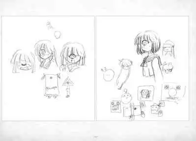 ALICESOFT ORION SCRIBBLES with CROQUIS ULTIMATE EDITION VOL.4 織音計画特別版  ラフ画集