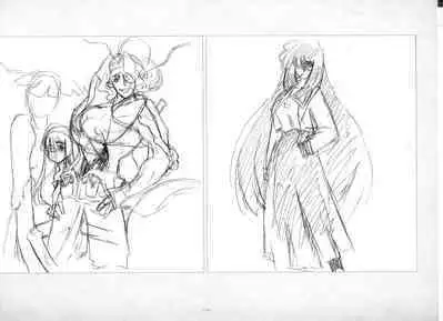 ALICESOFT ORION SCRIBBLES with CROQUIS ULTIMATE EDITION VOL.3 織音計画特別版  ラフ画集