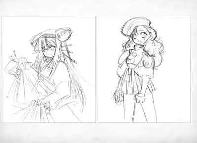 ALICESOFT ORION SCRIBBLES with CROQUIS ULTIMATE EDITION VOL.4 織音計画特別版  ラフ画集