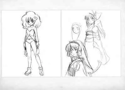 ALICESOFT ORION SCRIBBLES with CROQUIS ULTIMATE EDITION VOL.4 織音計画特別版  ラフ画集