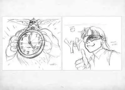 ALICESOFT ORION SCRIBBLES with CROQUIS ULTIMATE EDITION VOL.2 織音計画特別版  ラフ画集