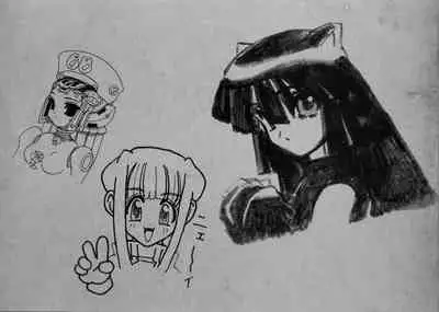 ALICESOFT ORION SCRIBBLES with CROQUIS ULTIMATE EDITION VOL.3 織音計画特別版  ラフ画集